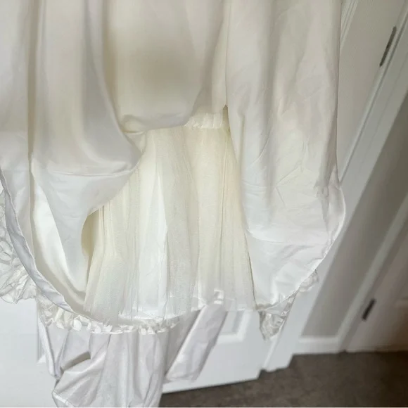 Galina Mermaid Wedding Dress 6P NWT Style 7WG3381 Lace Detail - Picture 12 of 14